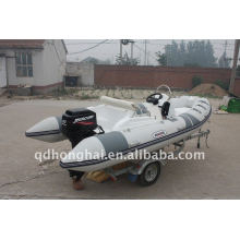 ce white rib430 sport inflatable boat luxury yacht